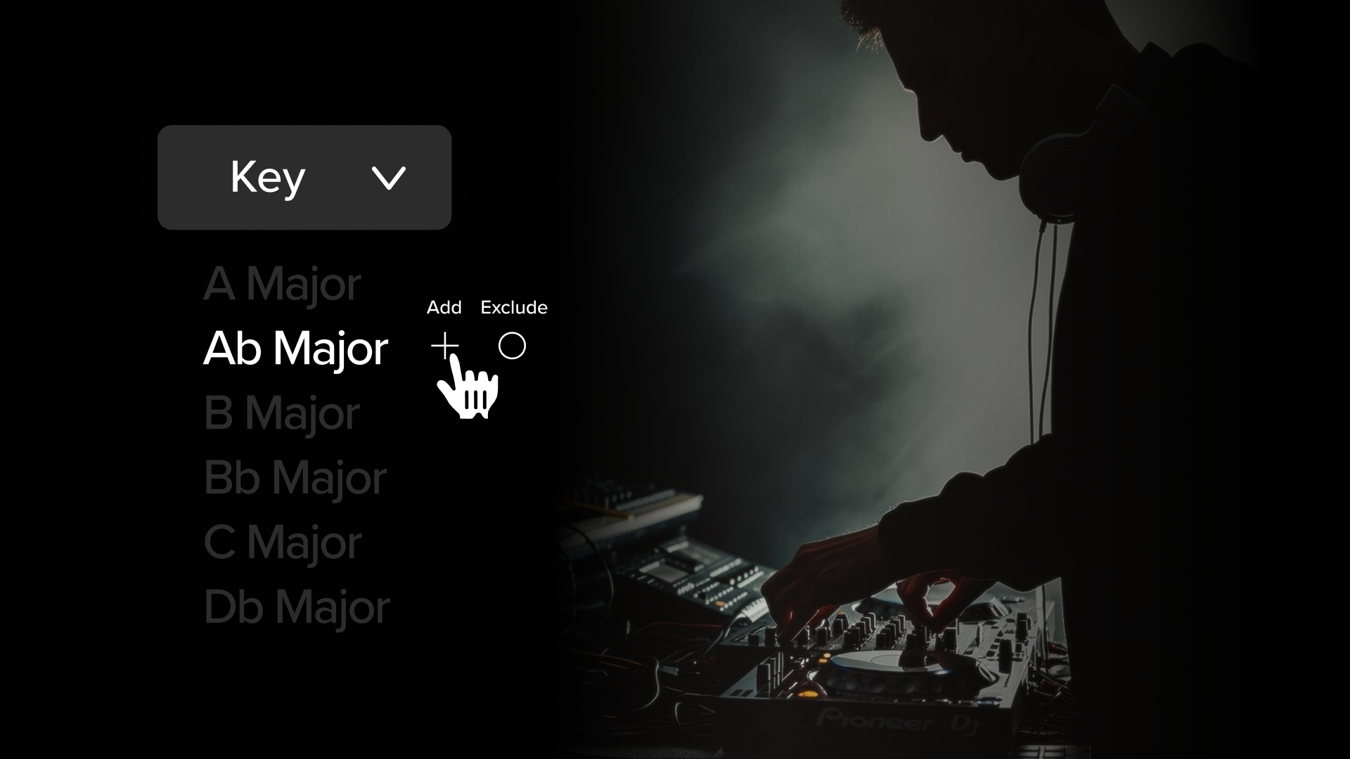 Search By Keys, Moods, & Instruments